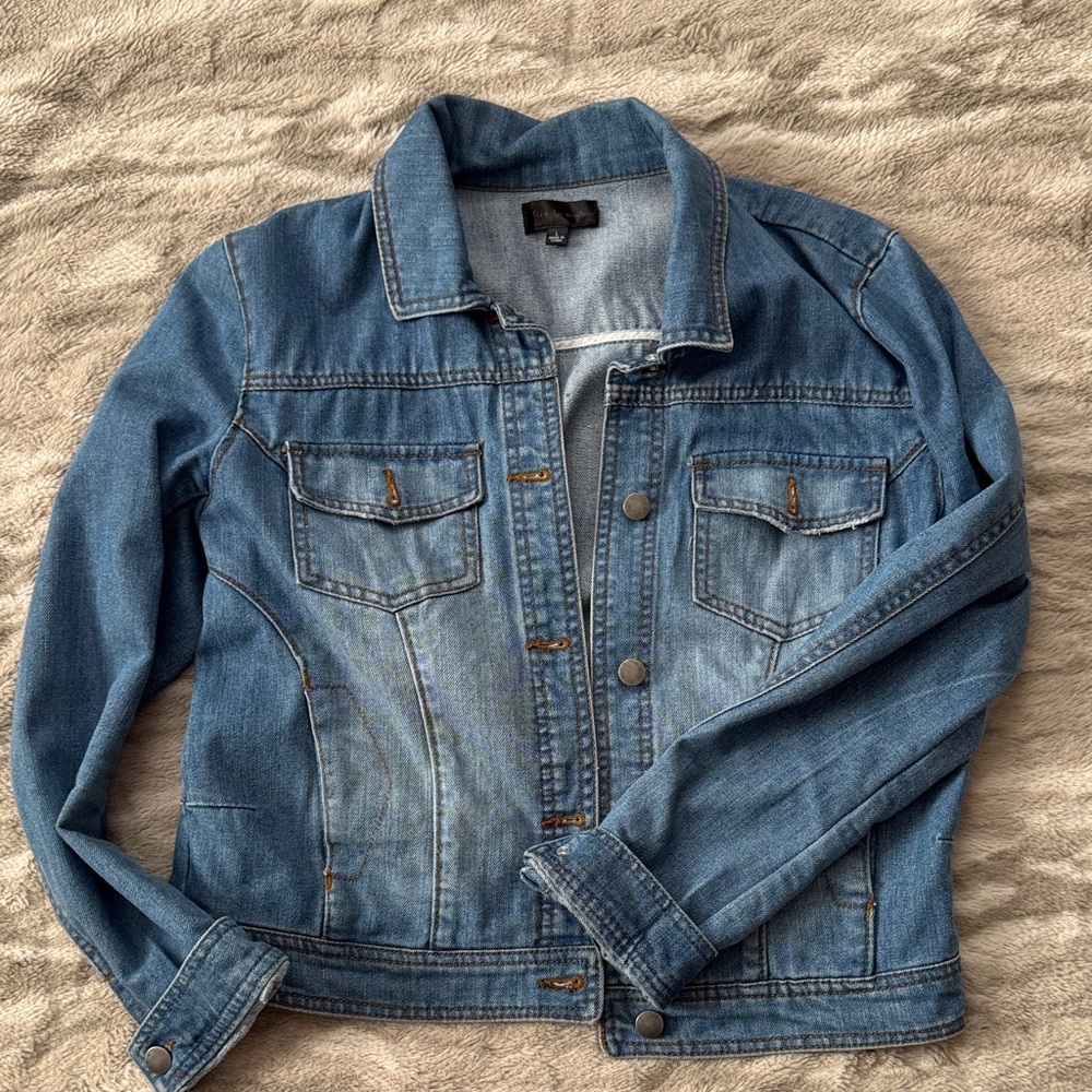 Fire Los Angeles Light Blue Denim Jacket